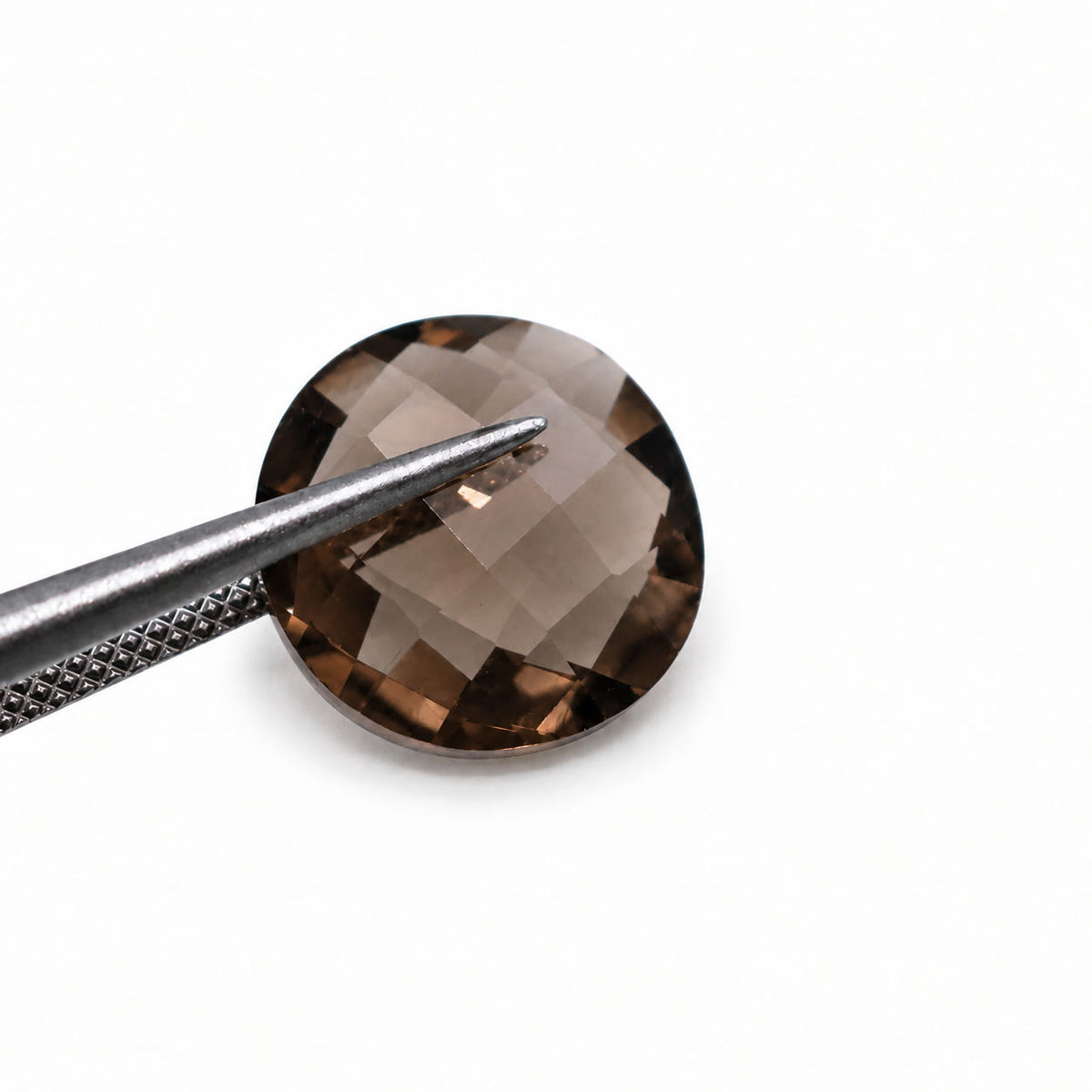 Smoky Quartz Round Briolette