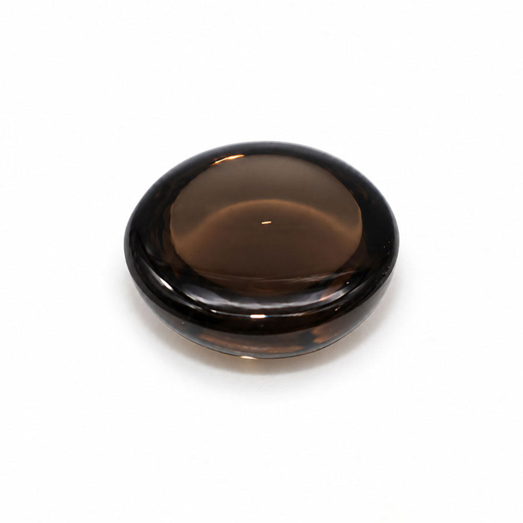 Smoky Quartz Round Cabochon