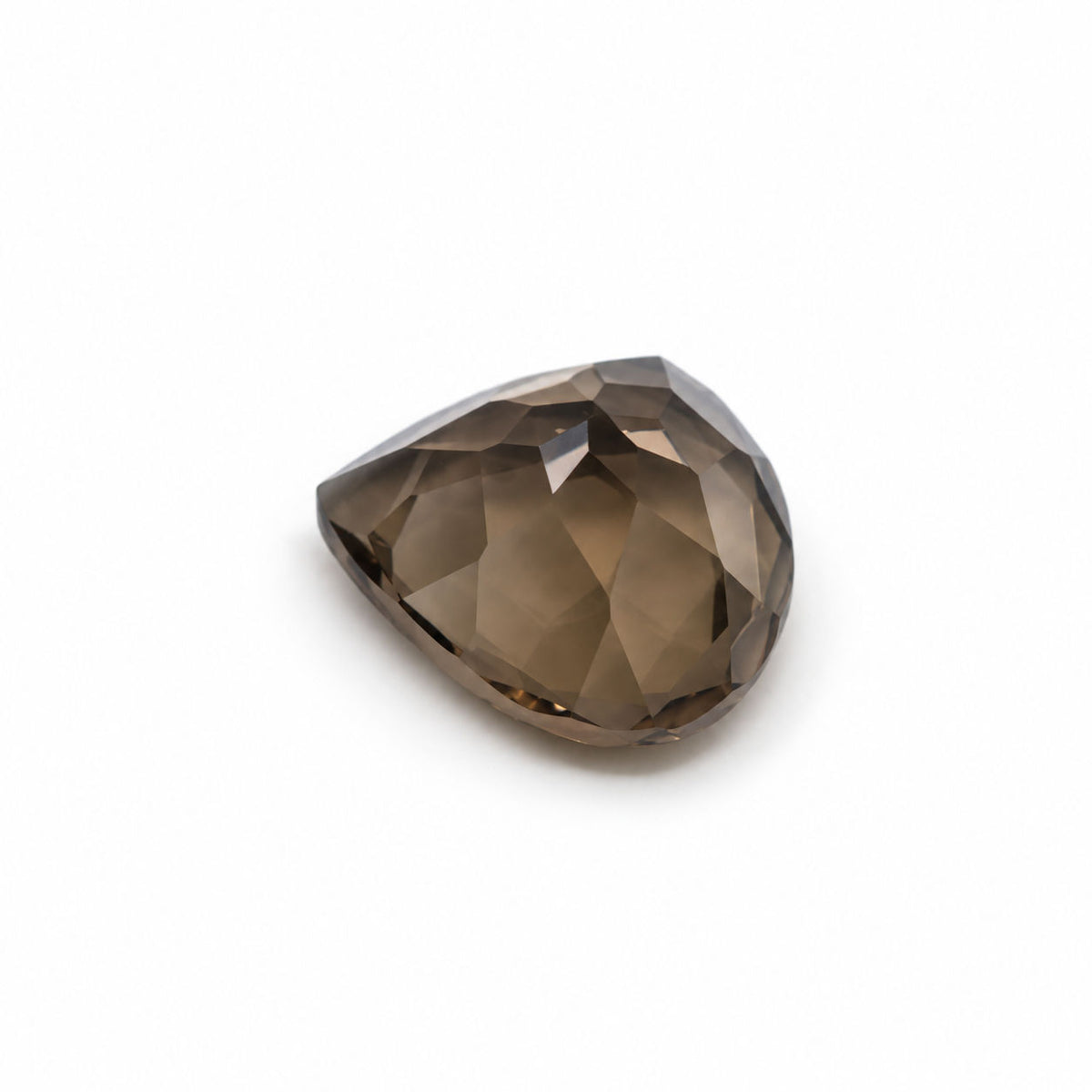 Smoky Quartz Heart Shape Faceted