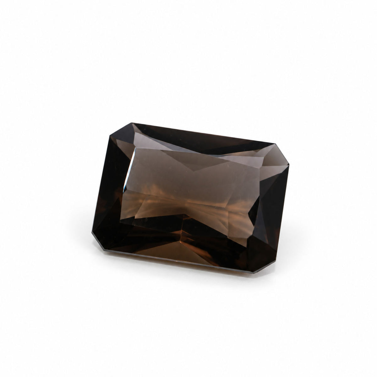Smoky Quartz Octagon Faceted