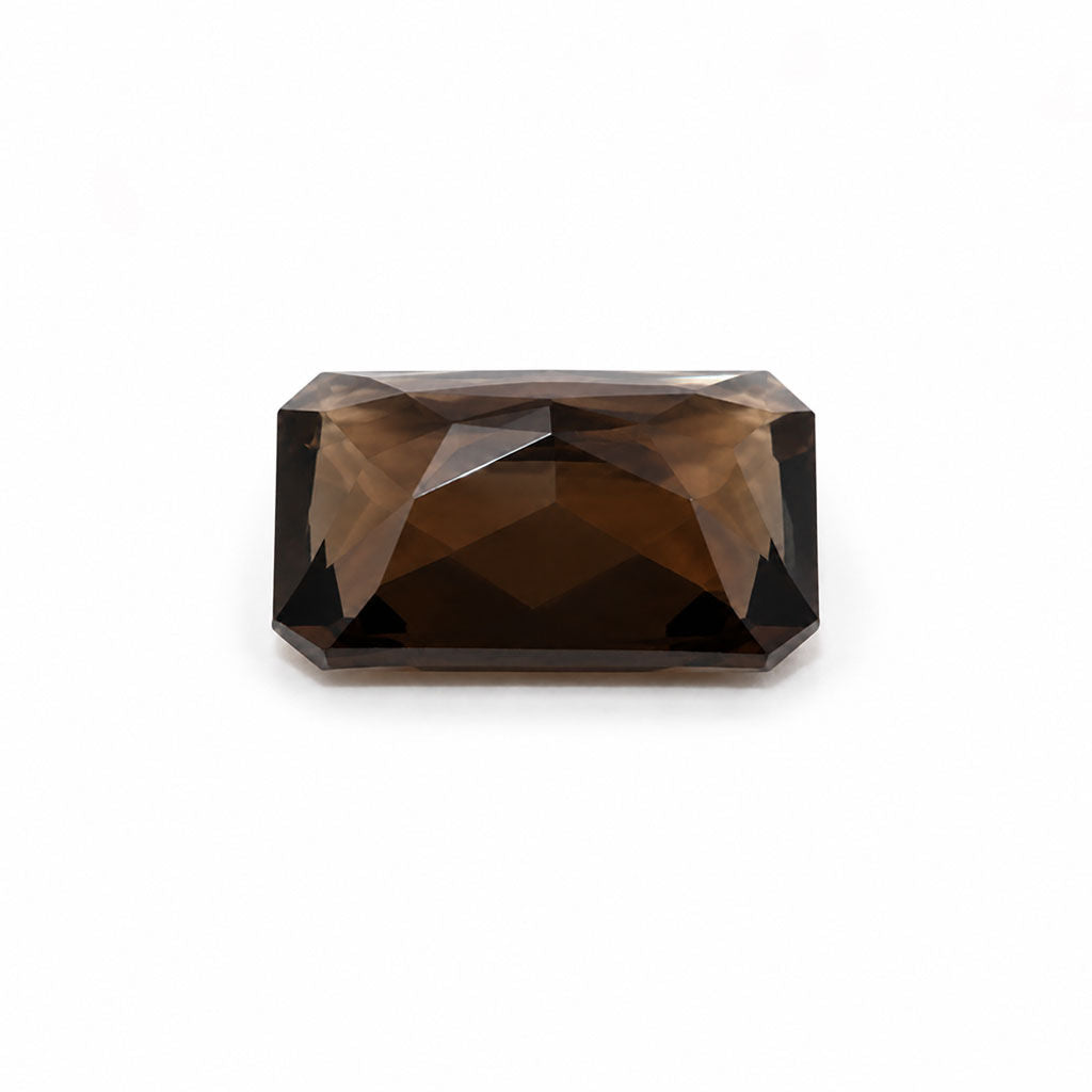 Smoky Quartz Octagon Faceted
