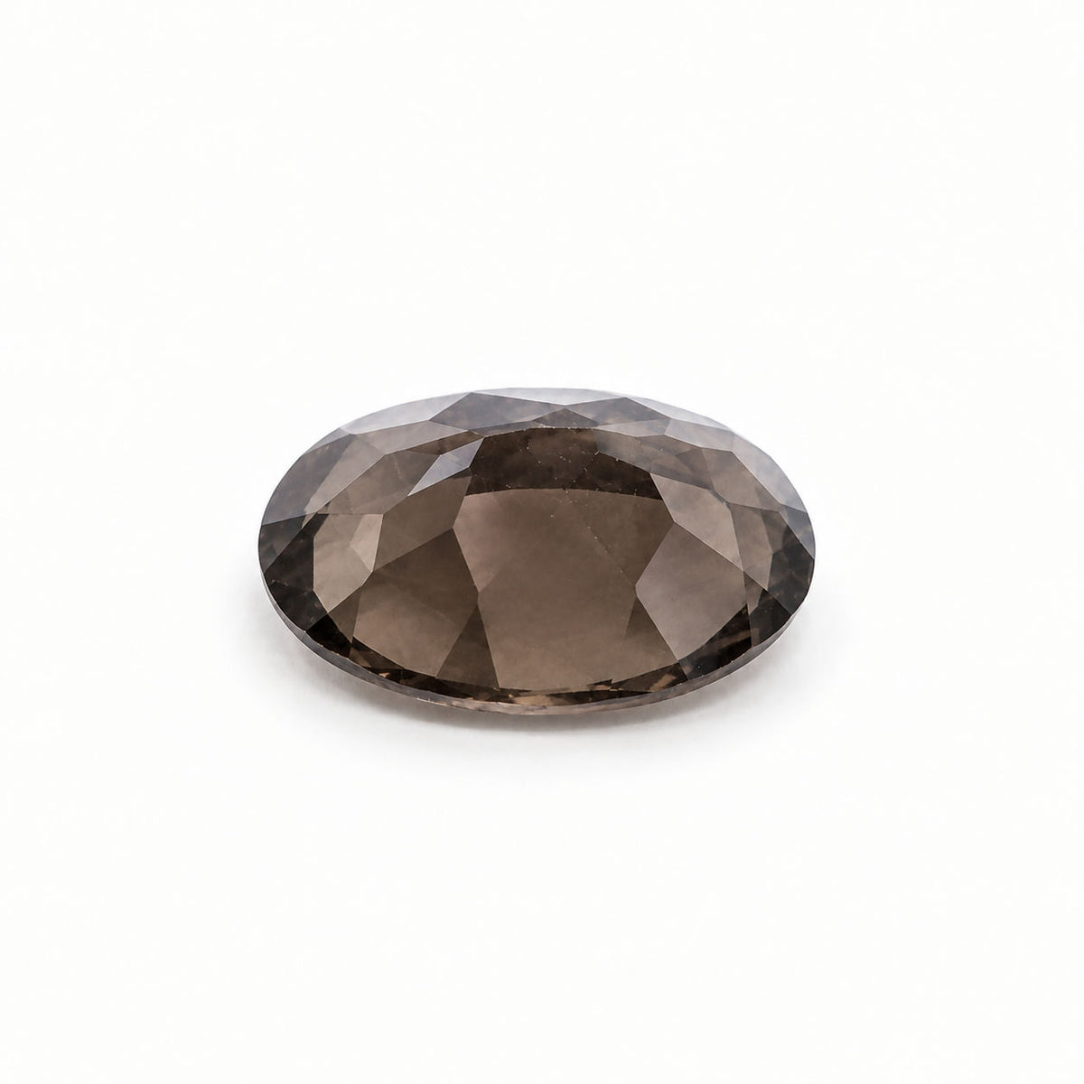 Smoky Quartz Oval Faceted
