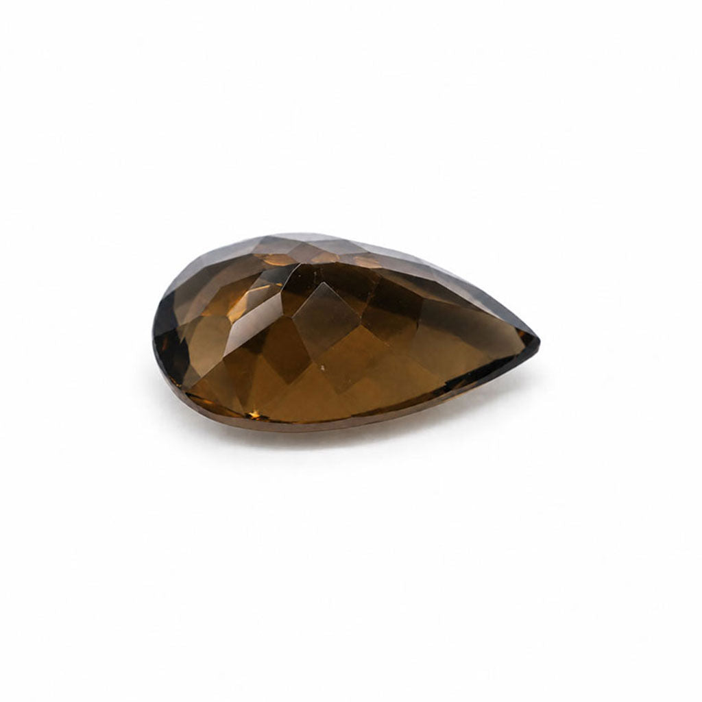 Smoky Quartz Pear Faceted