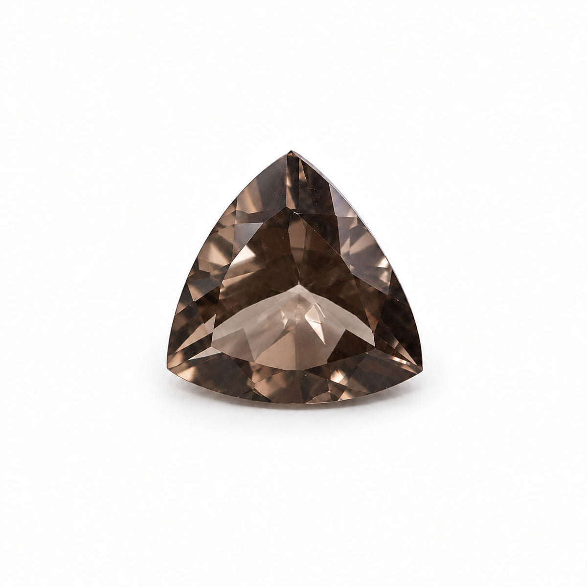 Smoky Quartz Trillion Faceted