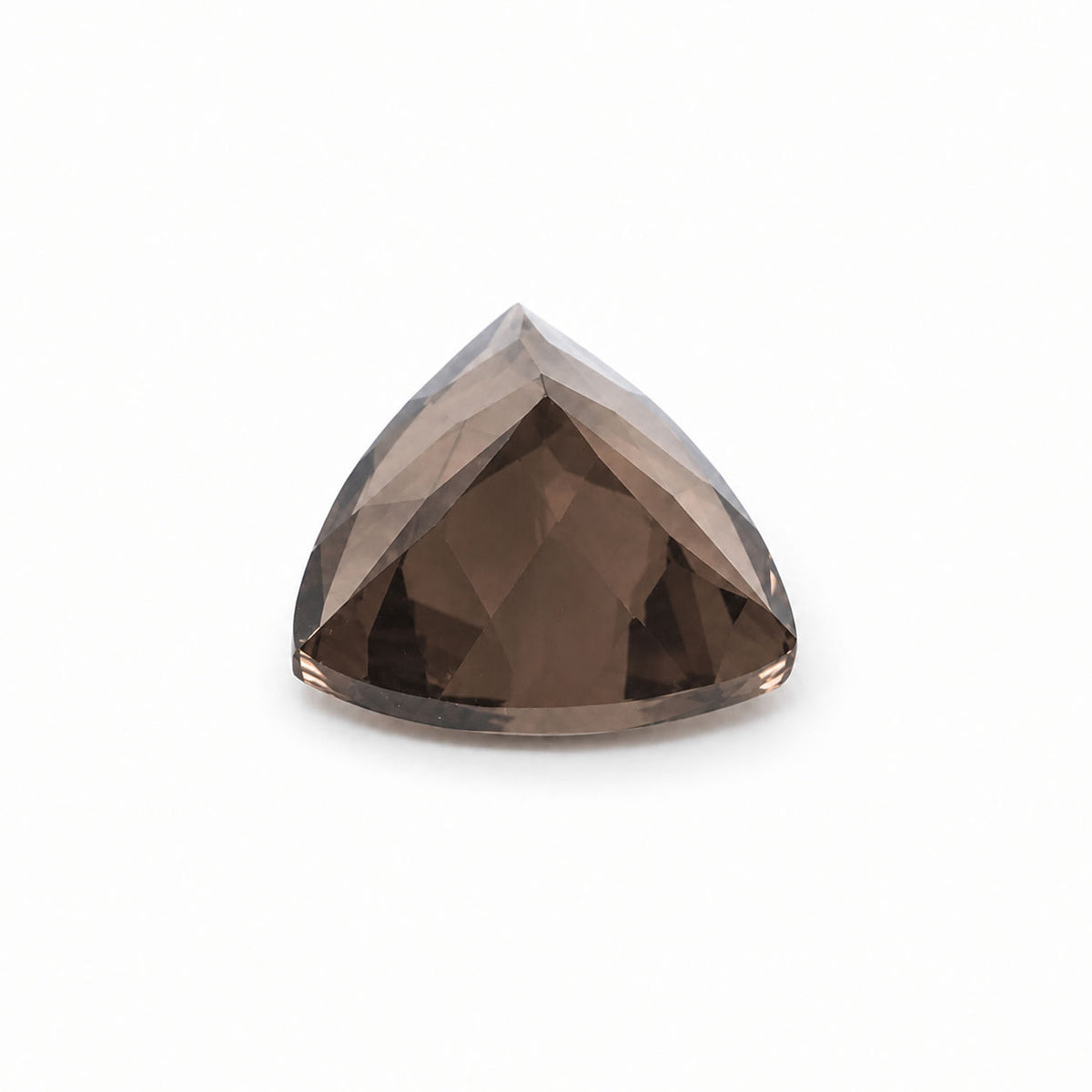 Smoky Quartz Trillion Faceted