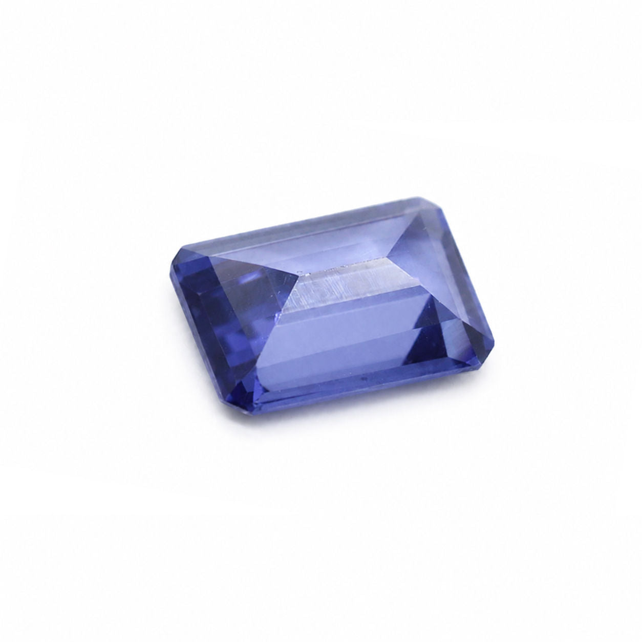 Cubic Zirconia (Tanzanite Color) Octagon Faceted