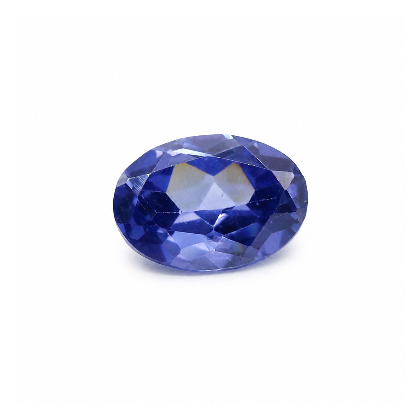 Cubic Zirconia (Tanzanite Color) Oval Faceted
