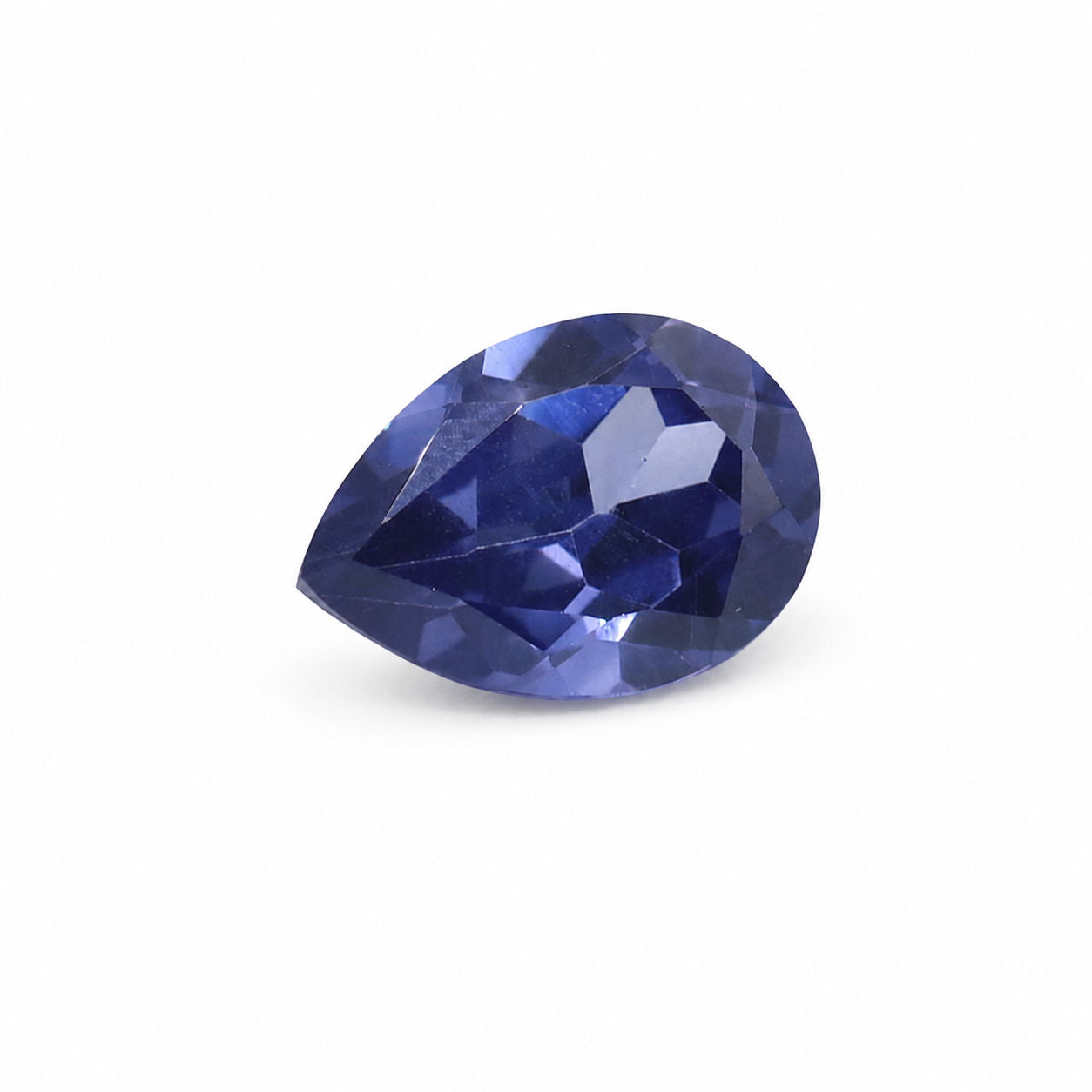 Cubic Zirconia (Tanzanite Color) Pear Faceted