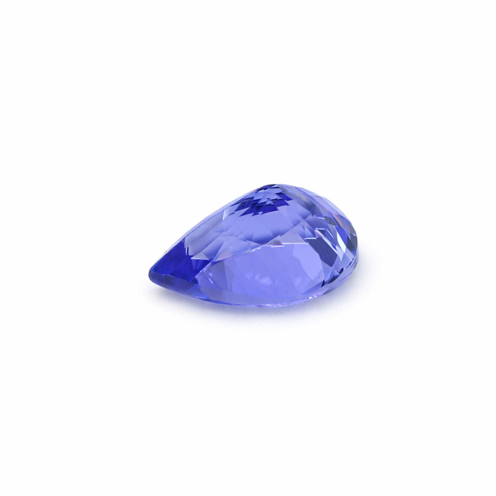 Tanzanite Pear Faceted