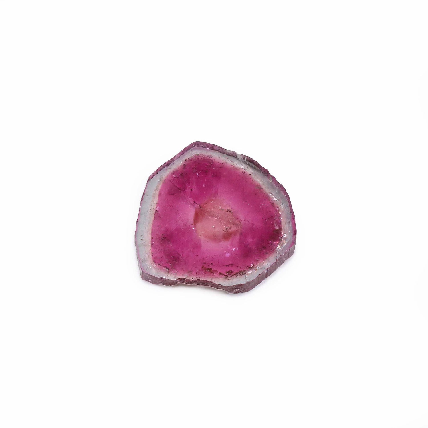 Watermelon Tourmaline 22x21mm Slice