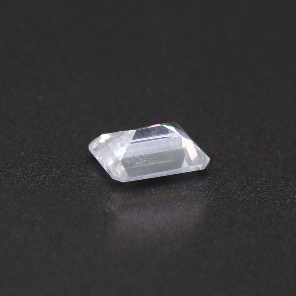 Cubic Zirconia (White Color) Octagon Faceted