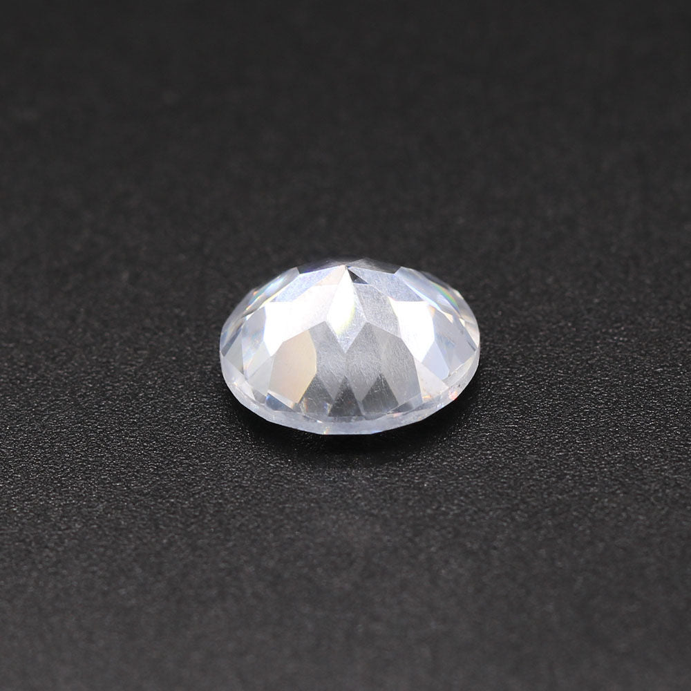 Cubic Zirconia (White Color) Round Faceted