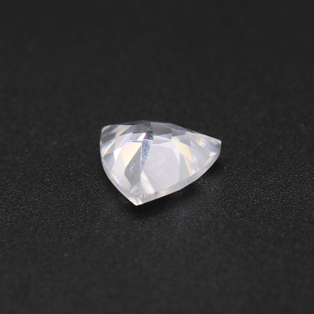 Cubic Zirconia (White Color) Trillion Faceted