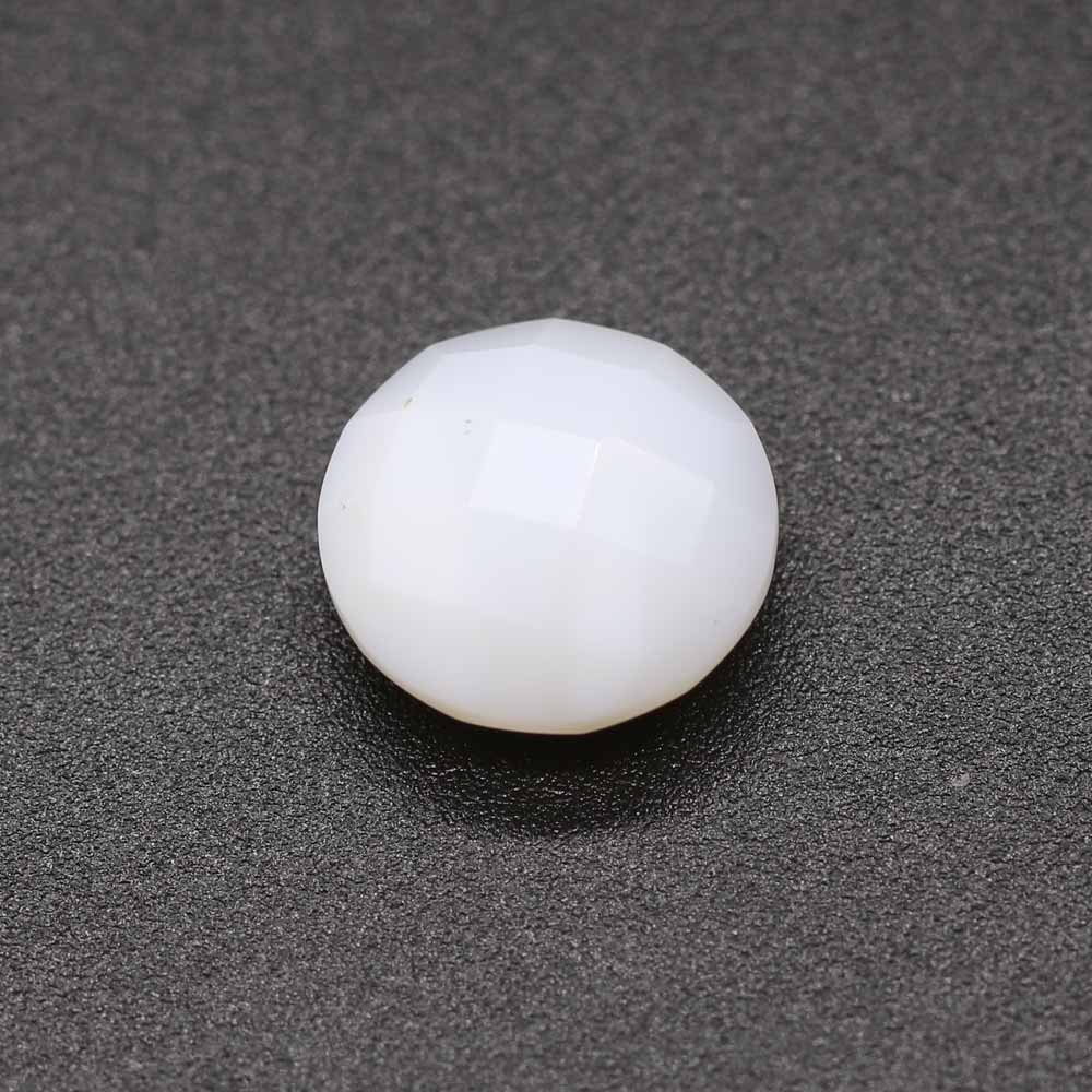 White Opal Round Briolette