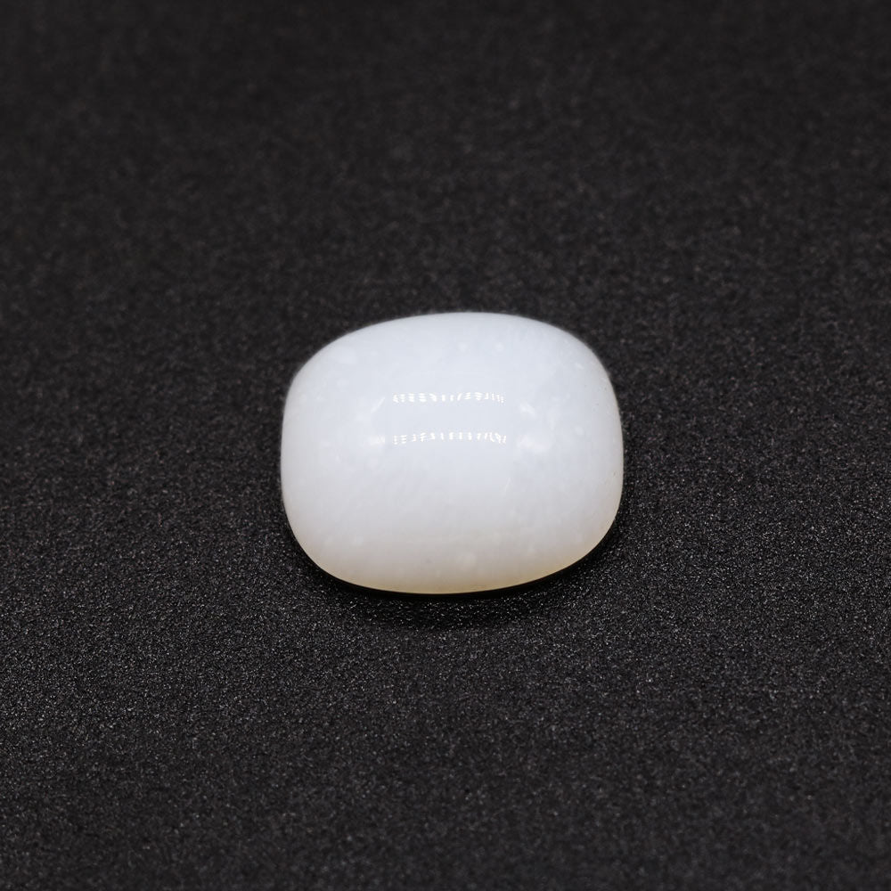 White Opal Elongated Cushion Cabochon
