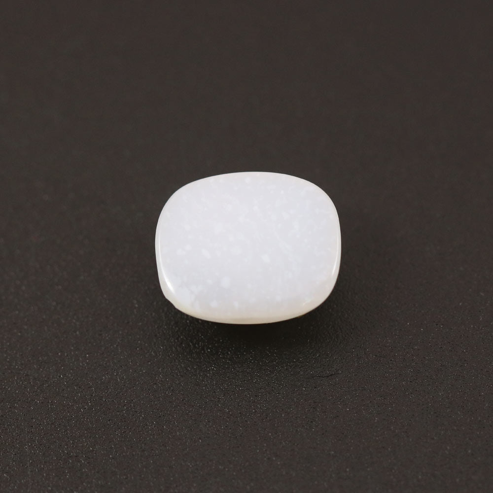 White Opal Elongated Cushion Cabochon