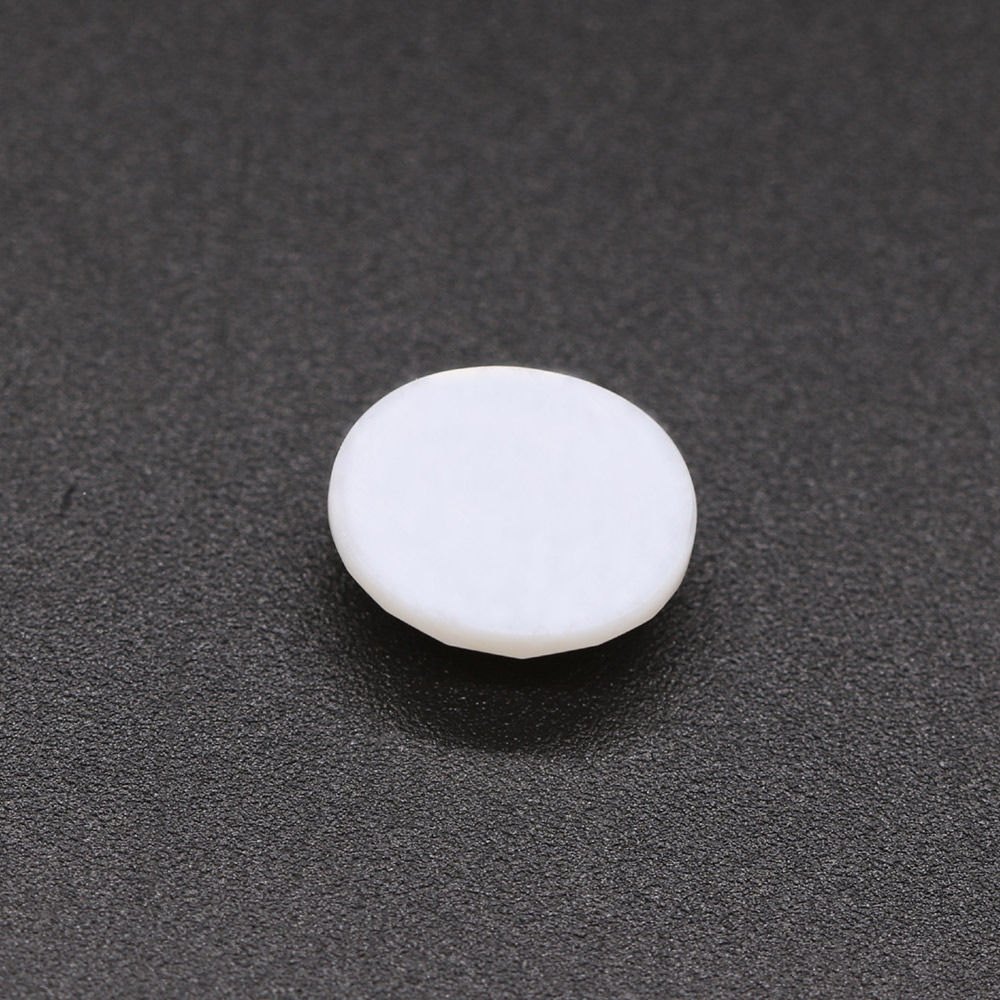 White Opal Oval Rose Cut Faceted Cab