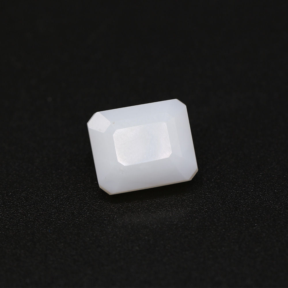 White Opal Octagon Faceted