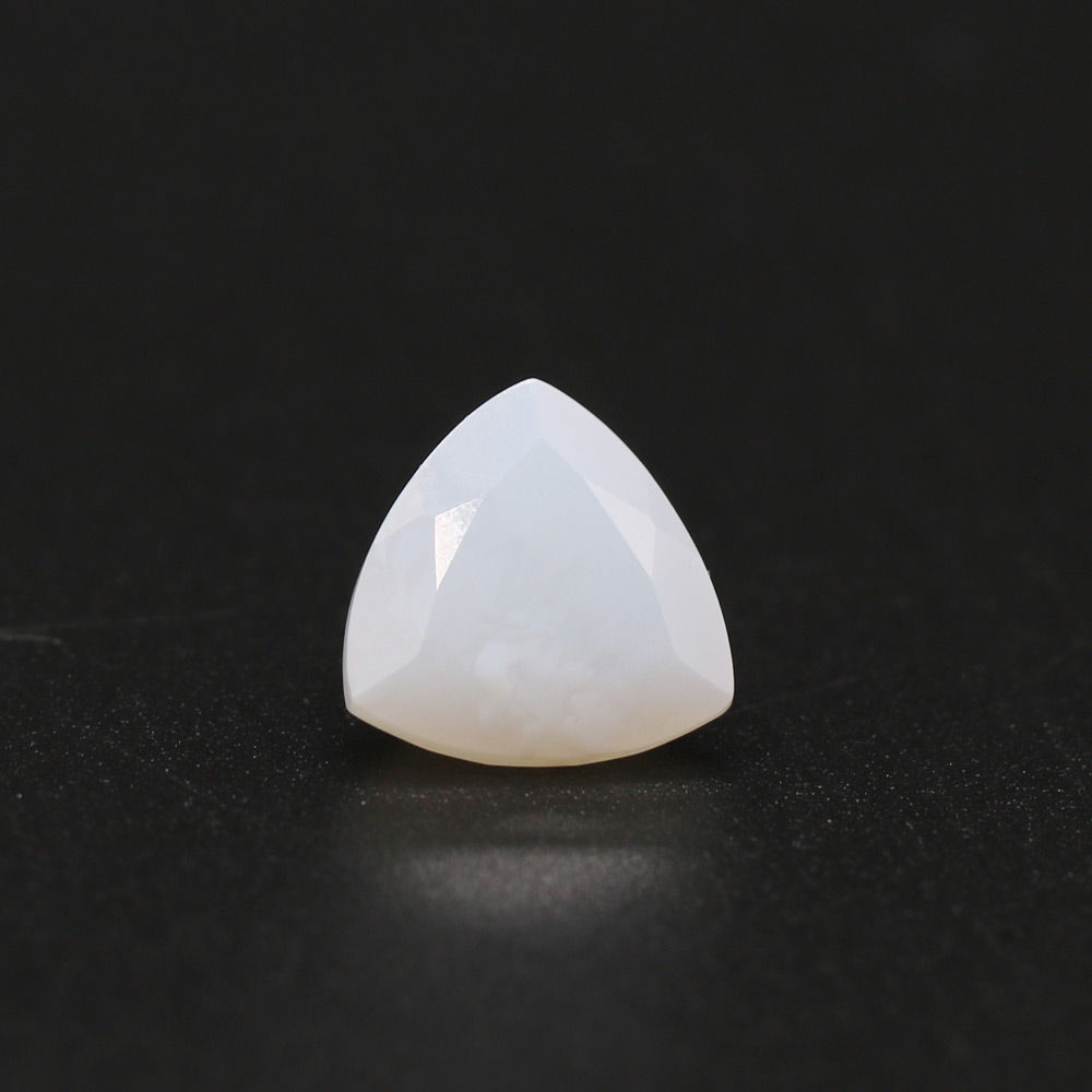 White Opal Trillion Faceted