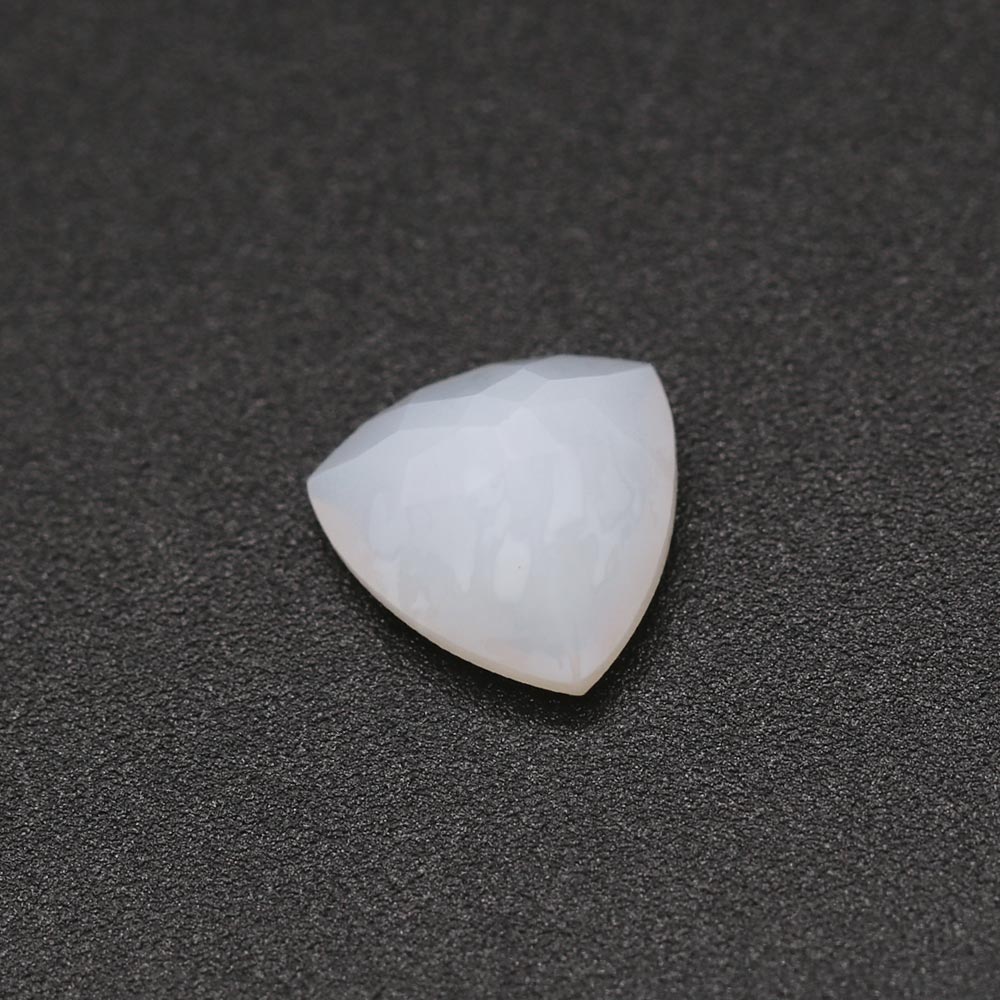 White Opal Trillion Faceted
