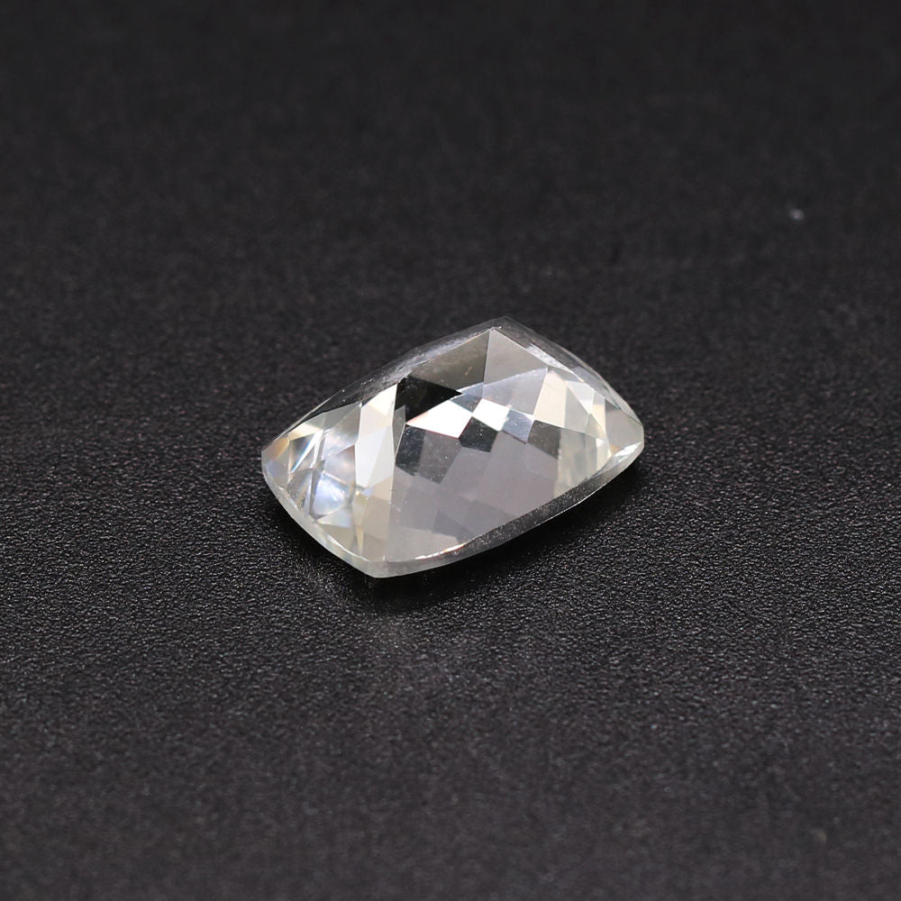 White Topaz Elongated Cushion Faceted