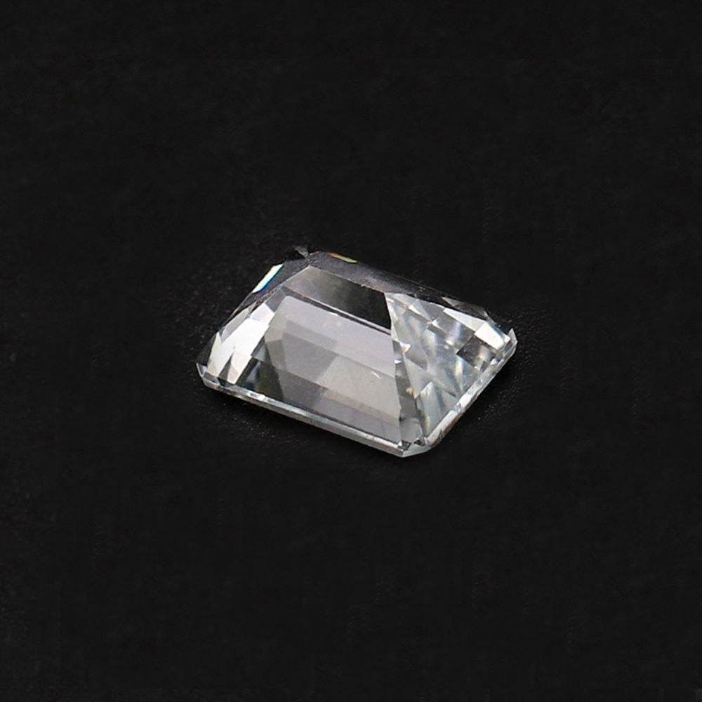 White Topaz Octagon Faceted