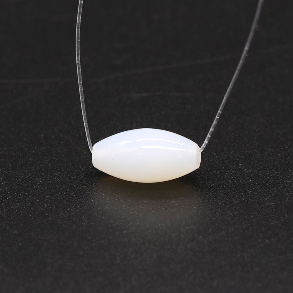 White Opal Smooth Rice (Full Drill)