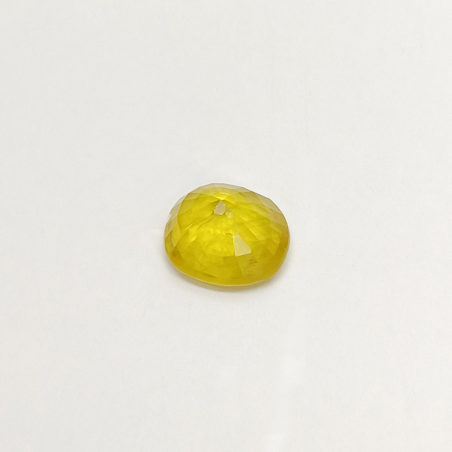 Natural Yellow Sapphire (Nigeria) (Heated) Cushion Faceted (6.74 Cts. / 7.50 Ratti)