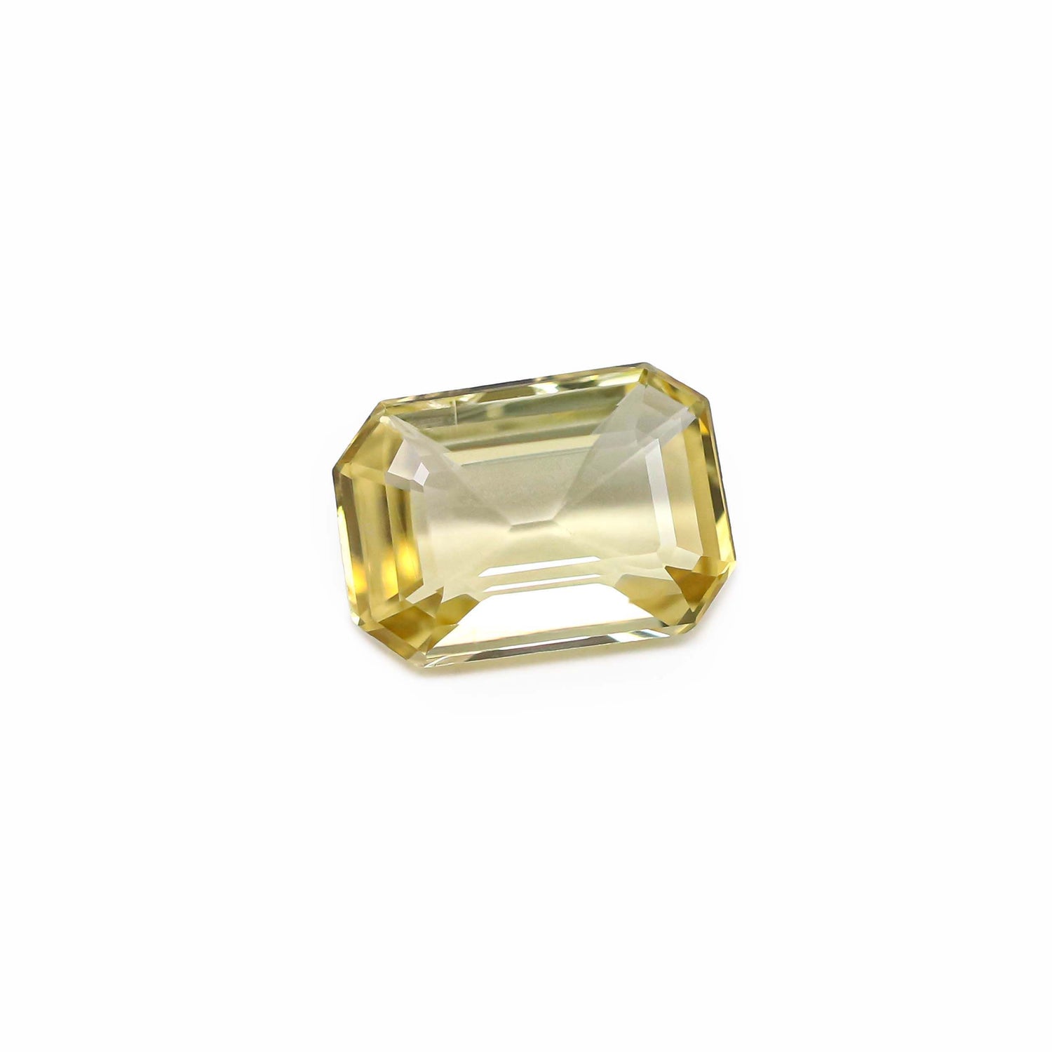 Yellow Tourmaline 13.50x10mm Octagon Faceted